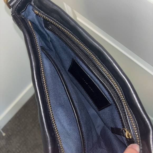 Cole Haan Black Leather Crossbody Bag - Picture 6 of 8